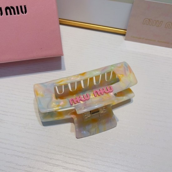 Only 1 item for each color on display Hair ornament 2023SS MIU MIU Miu Miu Only 1 item for each color on display Hair ornament 2023SS MIU MIU Miu Miu